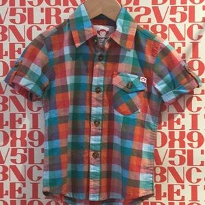 Appaman Benson Shirt, Carnival Plaid, NEW WITH TAGS!
